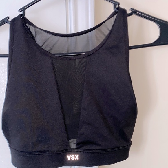Victoria Secret Sports black sports Bra XS - Picture 2 of 4